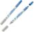 Pelikan Super Pirate Eco Ink Eraser, Line Width M (Multi Tip) Ink Killer for Erasing and Overwriting, Pack of 2
