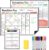 Pack of 3 Timetable Wipe Clean with 8 Markers, 1 Whiteboard Eraser, Whiteboard Weekly Planner and Monthly Planner, Magnetic, Meal Planner Week, Household Planner Family, Weekly Planner Fridge (White-1