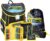 itenga Primary School Satchel Set – School Bag Set 5 Pieces for Boys and Girls with Pencil Case Gym Bag Neck Pouch, Racer, Classic
