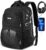 YAMTION Large 17 Inch Laptop Backpack Men Women School Backpack Teenager School Bag School Bag Men Boys University School Work Office Waterproof