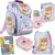 Goldkids – School Bag for Boys and Girls – School Backpack for Children with Pencil Case – Shoe Bag and Homework Book – Cat Motif – 1-3 Class, Set of 6, Classic