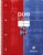 Clairefontaine 82526C College Notepad (9 x 14 cm, Duo, 40 Sheets Squared and 40 Lined Sheets) 1 Piece Red/Blue