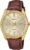 Casio Watch MTP-1302PGL-9AVEF, brown, Modern