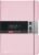 Herlitz my. Book Flex Notebook A4 Polypropylene with Removable Cover With Elasticated Band Fastener 2 x 40 Sheets Rosé-Transparent