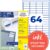 Avery Zweckform 3667, universal labels, A4, matt paper, 6,400 labels, 48.5 x 16.9 mm, 100 sheets, white