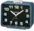 Casio TQ218/2 Travel Alarm Clock, Metallic Blue/ Black