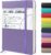 STATIONERY ISLAND Notebook A5 Lined Journal Hardcover with 120 g/m² Thick Paper, 180 Pages Diary, Notebook A5 for Girls, Travel Journal, Planning, Learning, Purple