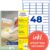 Avery Zweckform Multi-Purpose Removable Labels for all A4 Printers, 45.7 x 21.2 mm weiß (wiederablösbar)