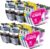 Starink LC422XL LC422 XL Large Capacity LC-422XLVAL Ink Cartridges Compatible for Brother LC422XL LC 422 Cartridges for Brother MFC-J5740DW MFC-J6940DW MFC-J5340DW MFC-J5345DW MFC-J6540DW Pack of 10