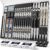 Nicpro 35-Piece Art Mechanical Pencil Set, Metal Pencils 0.5 & 0.7 & 0.9 mm and 3 Pieces 2 mm Lead Pencil with 20 Cans of Replacement Leads (Colours 6B, 4B, 2B HB, 2H, 4H) for Sketching and Drawing