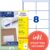 AVERY Zweckform 4782 Universal Labels (200 Plus 40 Extra Adhesive Labels, 97 x 67.7 mm on A4, Printable Shipping Labels, Self-Adhesive Shipping Stickers with Ultragrip) 30 Sheets, White