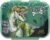 Depesche 12898 Dino World Reflector Lunch Box in Dark Green with Dino Motif and Flashes, Lunch Box with 3 Compartments and Transparent Lid