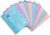 Oxford Touch A4 Ruled Notepad with Double Margin, 160 Pages, 5 Pastel Colours, Pack of 10