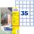 Avery Zweckform L7120-25 QR Code Labels 35 x 35 mm