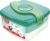 Maped Picnik Original Kids Lunch Box, Bread Box, Breakfast Box, Green, Easy to Open, 2 Compartments