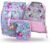 Baagl School Bag Boys for 1st Grade, Airy School Bag Set 3 Pieces, Primary School Backpack for Kids, Satchel for School, Satchel, hummingbird, School bag set