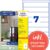 Avery Zweckform L4760-10 File Labels 192×38 mm White 10 Sheets for Inkjet Laser Copy