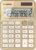 Canon 12 Digit Solar and Battery Calculator Gold KS-125KB
