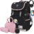 Backpack for Teens and Girls, Unisex Bookbags for College Students Middle School, pink, Rucksack