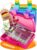 Children’s Lunch Box with Compartments – 800 ml, Pink – Moonlight Lunch Box Large – Snack Box, Lunch Box, Lunch Box, Bento Box Children – for School, Nursery and Nursery – [BPA Free)