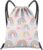Gym Bag with Drawstring for Fitness, Beach, Swimming & Travel, Stylish Cute Waterproof Sports Bag for Women Girls Men