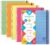 Clairefontaine Proactiv’Book 328176C Notebook DIN A4+ 22.5 x 29.7 cm, 80 Sheets, Lined with Margin and Header, 4-Hole Punched for Storage in Ring Binder / Binder, Polypropylene Cover, Assorted