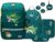 School Bag Set 6 Pieces Ergonomic Ultralight School Bag Girls Boys Children School Backpack Primary School Bags 1-4th Class Backpack 22 L, Dinosaur Green-6-Piece, Rucksack