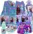Frozen Elsa 10 Pieces School Bag Satchel School Backpack Bag Set School Cone 85 cm Sports Bag with Sticker Kids4shop