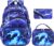 Bevalsa Student School Bag Boy School Bag, dragon lightning, Unit size, School backpack