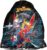 PASO Children’s Gym Bag / Sports Bag 36 x 32 cm – Spiderman – Black/Multi-Coloured