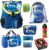 Familando Ninjago Easy Blue, blue, 9-piece set with sports bag