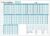 PRIMUS PRINT – Employee Holiday Planner – Wall Calendar 2026 – Monthly Calendar – A1 – 594 x 841 mm – Up to 20 Employees – Holiday Calendar – Includes Holidays – Various Designs [1 x Folded, Blue]