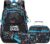 Makukke School Backpack Set for Teenagers Boys, Gamer School Bags with Lunch Box and Pencil Case, Gifts Cool School Bag for Primary and Middle School