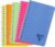 Clairefontaine 328535C Spiral Notebook, Linicolour 11 x 17 cm, 100 Pages, Squared, Polypropylene Cover, Random Colour