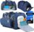 Sports Bag – Variations (Parent), Blue-carbon, Sports bag with wet compartment and shoe compartment and cooling compartment