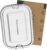 Stainless Steel Lunch Box – 800 ml with Movable Dividers – Lightweight, 100% Waterproof Snack Box for Children and Adults – Lunch Box Ideal for Children, School, Office, Leisure and Sports