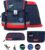 Belmil Classy Plus 405-78/AG/SK School Bag Set of 6 with Extra Key Ring (Gamer)