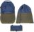 Bestway School Backpack Boys Girls 3-Piece Set Evolution Packer Evo School Folder Backpack School Bag Bag 40177 Sports Bag Pencil Case +rsm, Color Block Olive Blue 0626