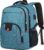 Travel Laptop Backpack 17.3 cm Extra Large School Backpack Book Bag Computer Backpack with USB Charging Port Waterproof for Business College Work Travel Men Women